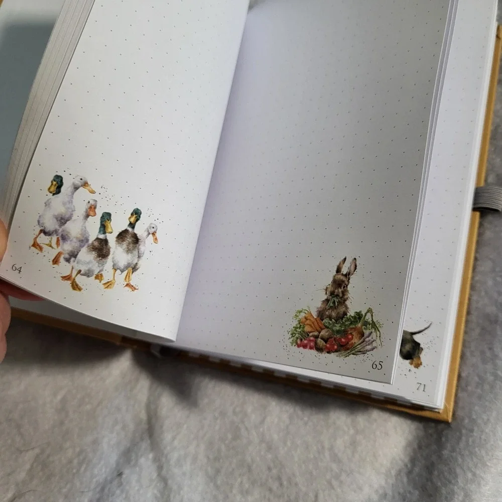 Wrendale Designs Hannah Dale Mouse Mushroom Journal Notebook Wildlife Pages Book
